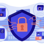 Data privacy and security concept.